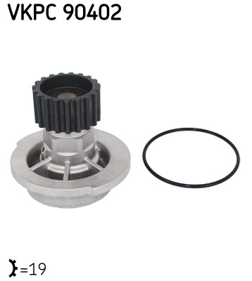 Pompă de apă, răcire motor VKPC 90402 SKF